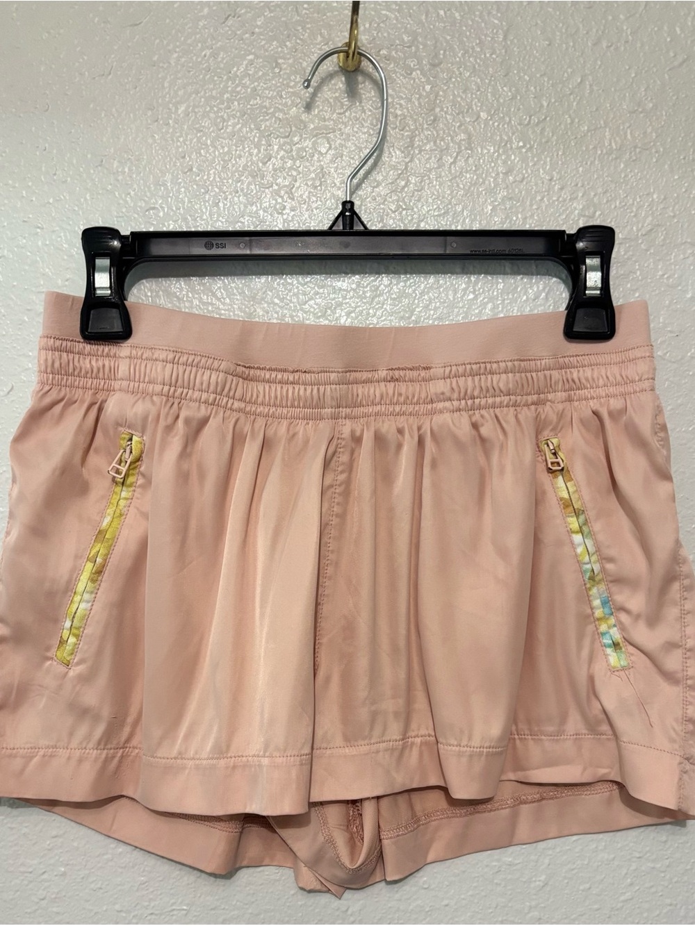 Daily Practice Blush Pink Athletic Shorts | XS